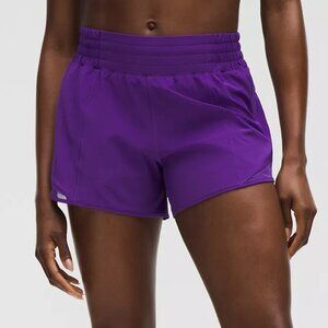 Lululemon Hotty Hot High-Rise Lined Short 4" Size 2